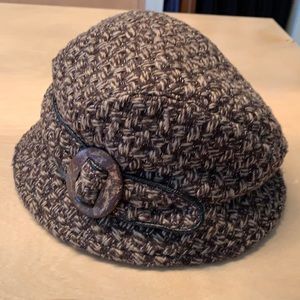 Arianna by Howard's Knit Buckle Cloche